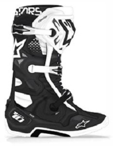 Alpinestars tech 2025 10 black white